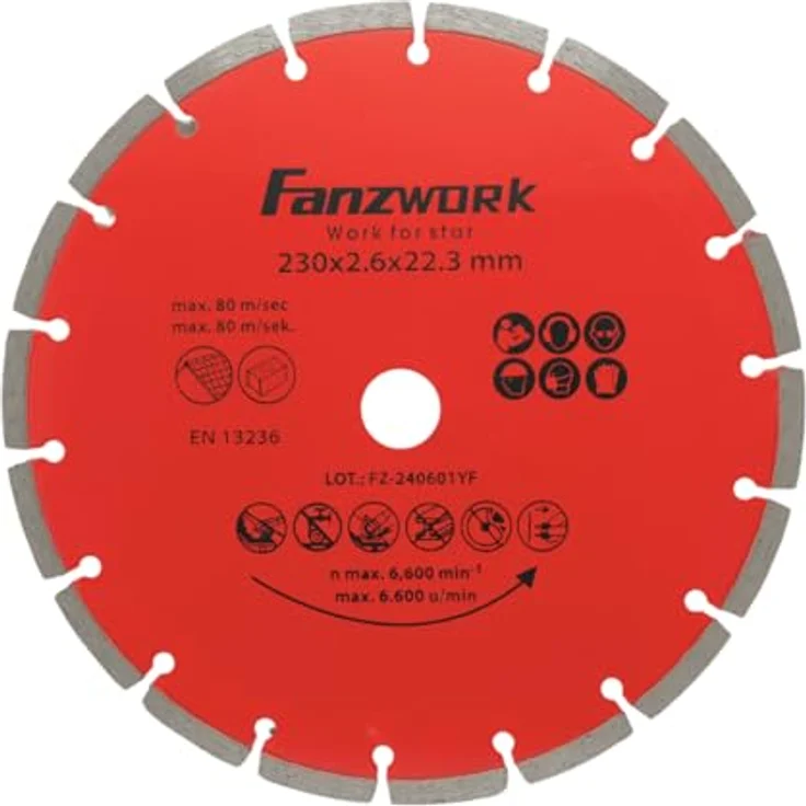 FANZTOOL universal Absaughaube für Winkelschleifer mit 230mm Trennscheiben – Bild 6