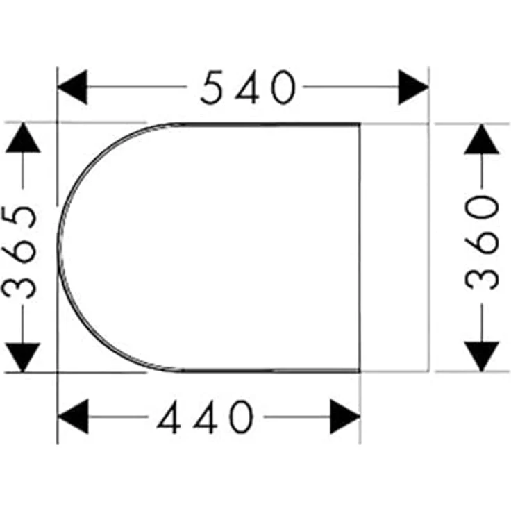 hansgrohe EluPura S, Wand-WC mit integrierter Toilette und Bidet, weiße Keramik, HygieneEffect, 4,5 Liter Spülwasserbedarf – Bild 6