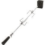 TAINO Elektrischer Drehspieß für Gasgrill Rotisserie-Set, 220-240V, inkl. 2 Spießforken für RED 4+1 und RED 6+1