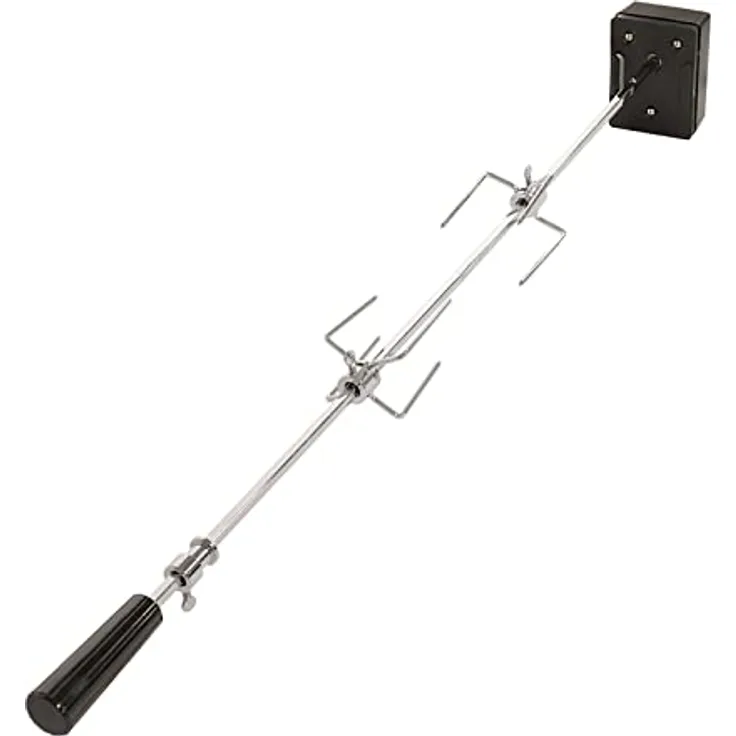 TAINO Elektrischer Drehspieß für Gasgrill Rotisserie-Set, 220-240V, inkl. 2 Spießforken für RED 4+1 und RED 6+1