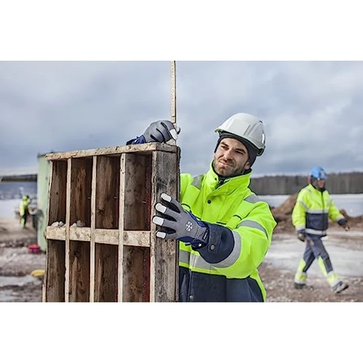 Tegera Tegera 295 Arbeitshandschuhe, Professioneller wasserdichter Winterhandschuh aus robustem Leder mit Thinsulate-Isolierung, Größe 8, 6 Paar – Bild 5