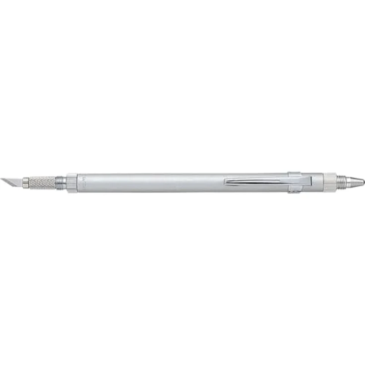 NT Cutter D-1000P, Aluminiumhalter Kunstmesser mit Nadelspitze und 2 Polierern, für Papier und Karton – Bild 1