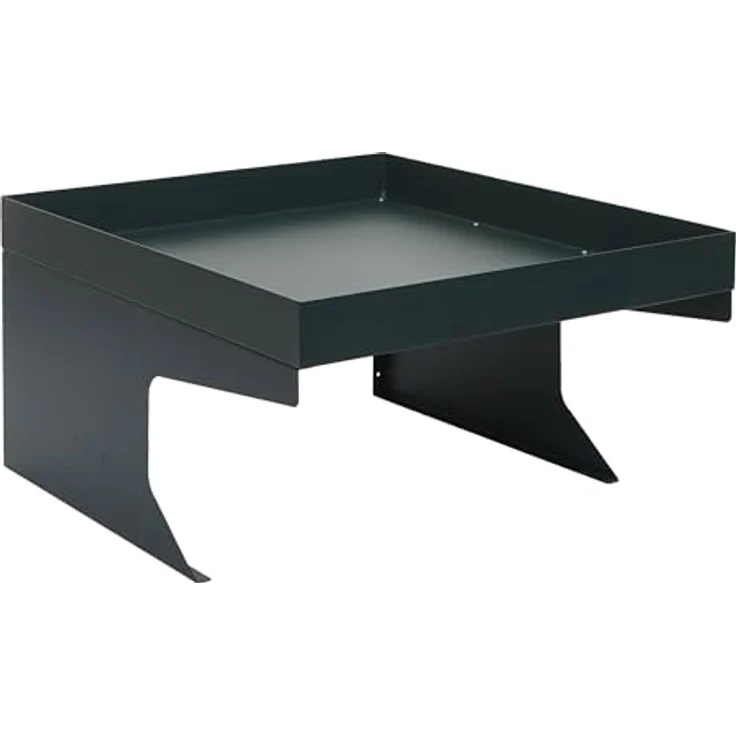 PROREGAL Mähroboter-Garage mit Pflanzkasten, wetterfester Stahl-Konstruktion, 37x60x70cm, grün – Bild 1