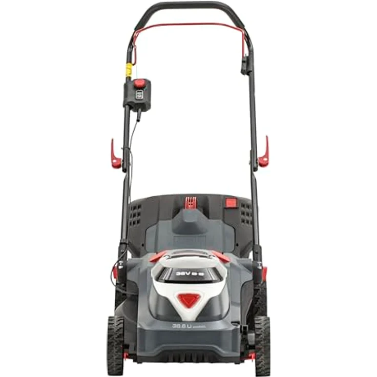 Al-Ko Akku-Rasenmäher 38.6 Li Comfort Set, 3-in-1 Funktion, 38 cm Schnittbreite, 40 l Fangsack, 2 x 4 Ah Akku und Doppel-Ladegerät – Bild 2