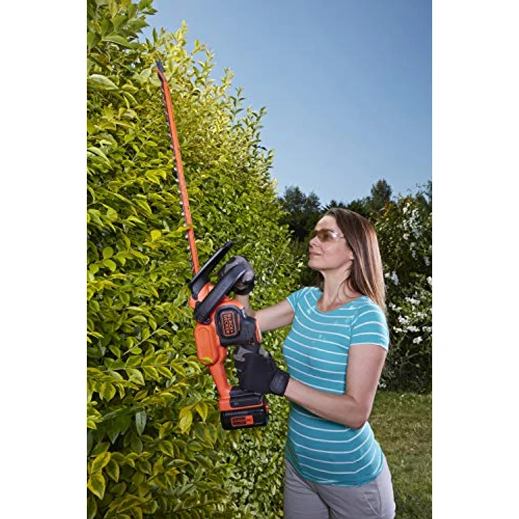 Black & Decker BCHTS36B, 36-Volt Akku-Heckenschere mit SAWBLADE Sägeblattspitze, 3,2 kg – Bild 3