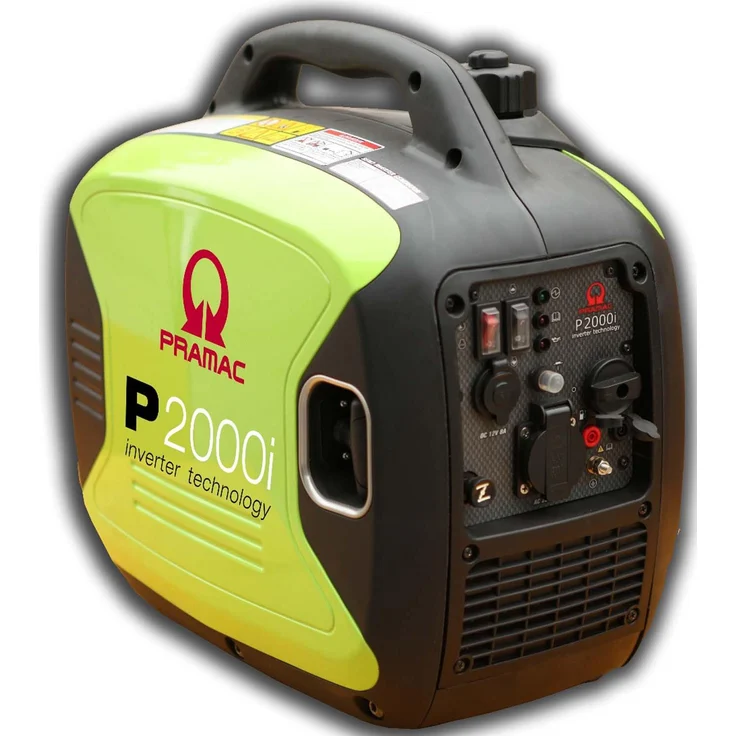 Pramac P 2200 i, Benzin-Stromgenerator 230V mit 1,9 kW Inverter-Technologie, kompakt und leise