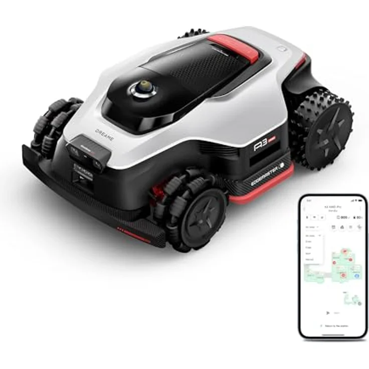 DREAME A3 AWD Pro-3500 Mähroboter mit OmniSense 3.0, 360° 3D LiDAR, KI-Objekterkennung und Allradantrieb, geeignet für Flächen bis 3.500 m², max. Neigung 80% – Bild 1
