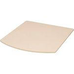 Cozze Pizzastein 42,5 x 42,5 cm, aus Cordierit, passend für Pizzaofen 17" Classic