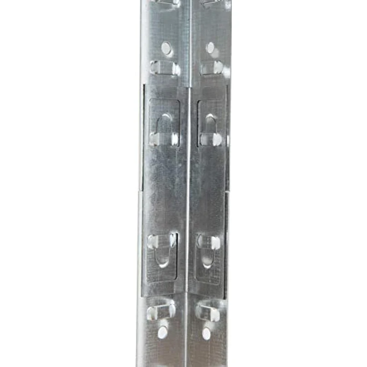 Steckregal Werkstattregal Kellerregal Schwerlastregal Metallregal Lagerregal Verzinkt - 160x80x40cm | 320kg – Bild 6