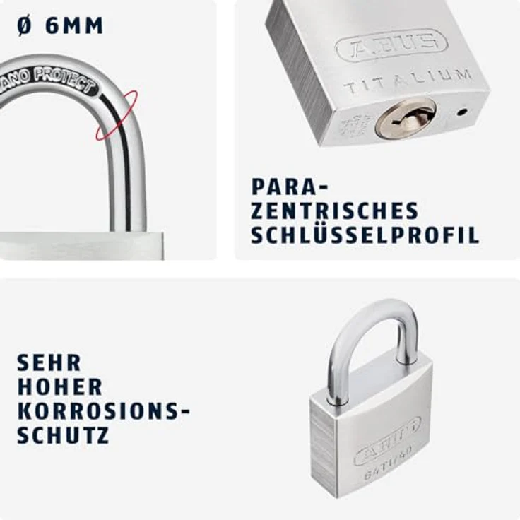 Abus 64TI-40 Titalium – Bild 3