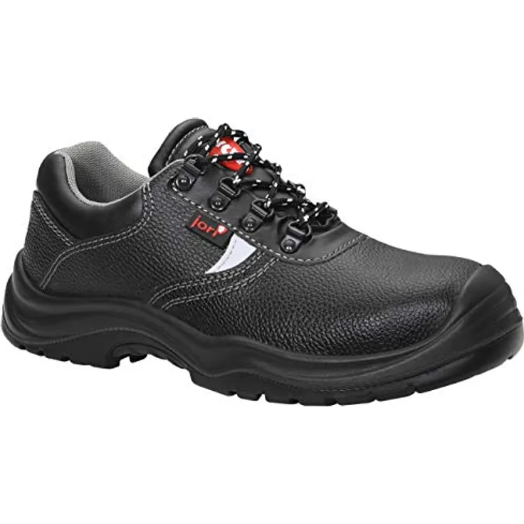 Jori BASIC Low S3 Sicherheitsschuh, Rindleder, atmungsaktives Textilfutter, EN ISO 20345 S3 SRC, schwarz