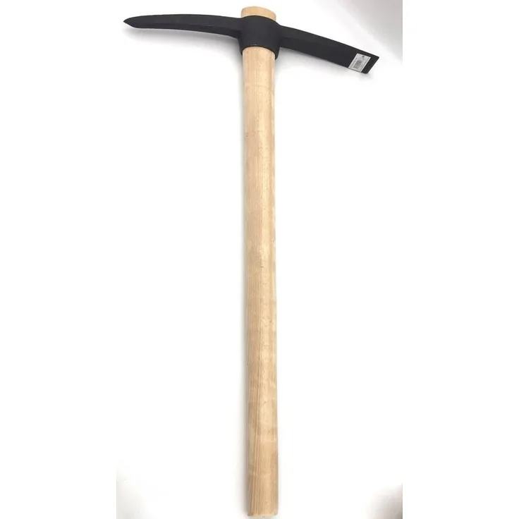 TRIZERATOP Gartenhacke Spitzhacke Kreuzhacke Hacke mit Stiel 2,5kg, schwarz lackiert - Preisvergleich