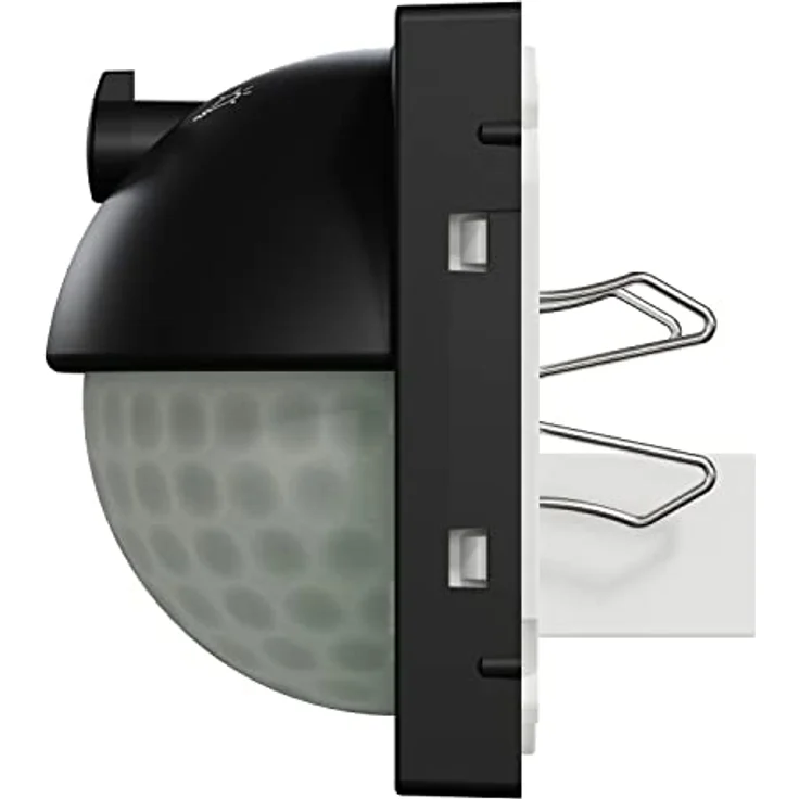 Schneider Electric Merten MEG5711-0403 ARGUS 180 UP Sensor-Modul mit Schalter, Für System M Bewegungsmelder für den Innenbereich mit Unterkriechschutz, 1.1m, Schwarz Matt – Bild 5