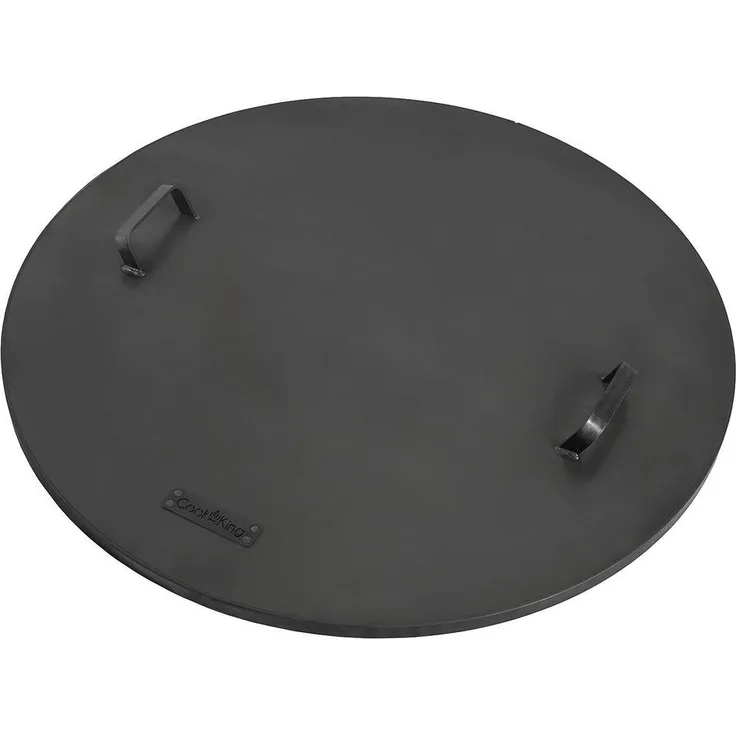 Cook King Deckel für Feuerschalen, Rostmetall, 102x102 cm, handgefertigt, geeignet für Bali, Dubai, Polo, Viking, Indiana, Santiago, Panama