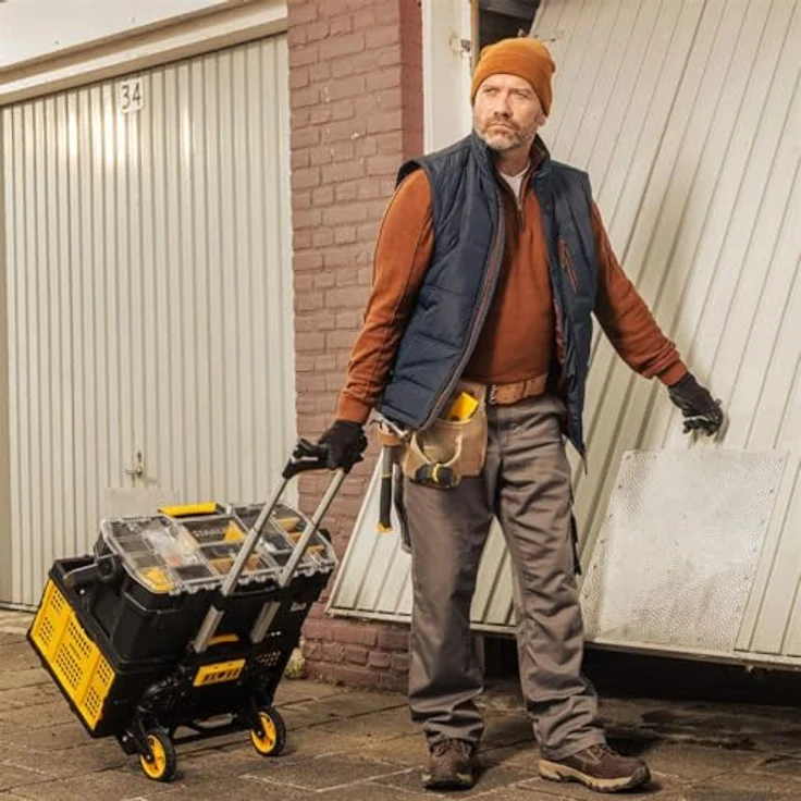 Stanley SXWTD-509, Transportwagen mit 60 kg Tragkraft, faltbar und leicht, 2 kg – Bild 13