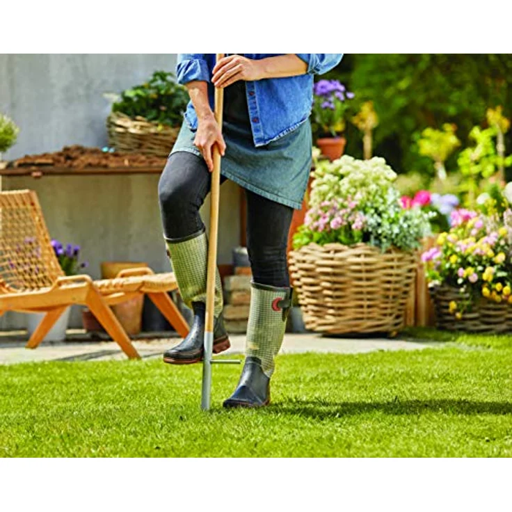 GARDENA ClickUp! Stiel, holz/edelstahl – Bild 5