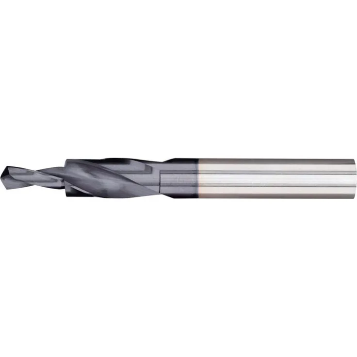 FORTIS Kurzstufenbohrer HSS M4, Durchgangsloch 180 Grad, TiAlN-beschichtet