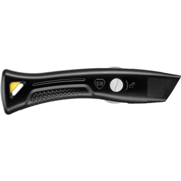 STANLEY FMHT10500-0, Cuttermesser mit feststehender Klinge, schwarz, inkl. 2 Trapezklingen und 1 Hakenklinge, ergonomisches Design für professionelle Anwendungen – Bild 5