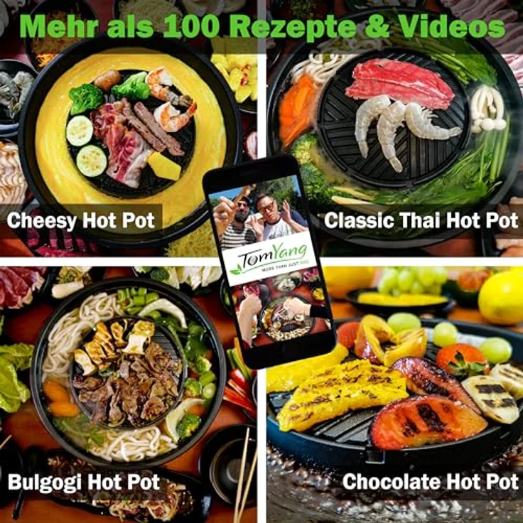 TomYang T-10 Lifestyle-Grill Elektrogrill – Bild 7