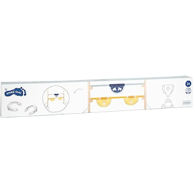 Small Foot Hindernis für Kinder 12398, modulares Outdoor-Spielzeug mit anpassbarer Hürdenhöhe von 20 bis 70 cm – Bild 10