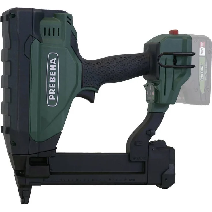Prebena PKT-3-ES40 Akku-Nagler, leicht und handlich, für Heftklammern 15-40 mm, hohe Schusskapazität, wartungsarm, LED-Licht