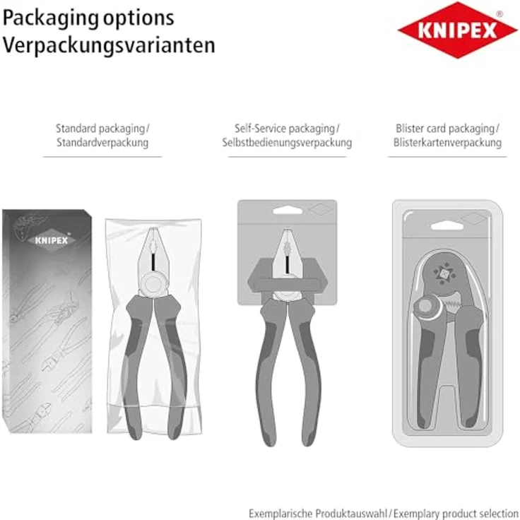 KNIPEX 87 03 250 Cobra Hightech-Wasserpumpenzange verchromt mit rutschhemmendem Kunststoff überzogen 250 mm – Bild 6