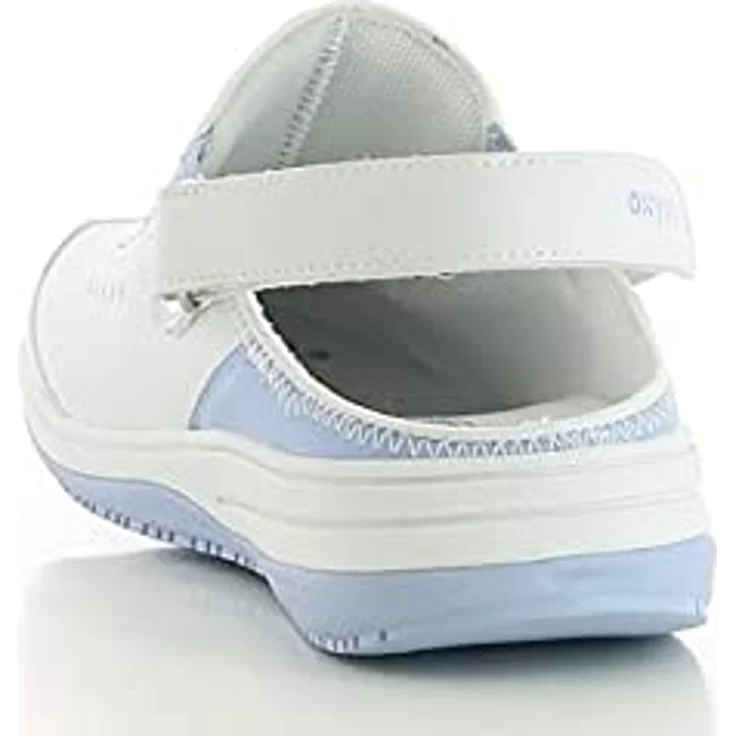 Oxypas IRIS Damen Clogs, rutschfest und antistatisch, blau – Bild 2