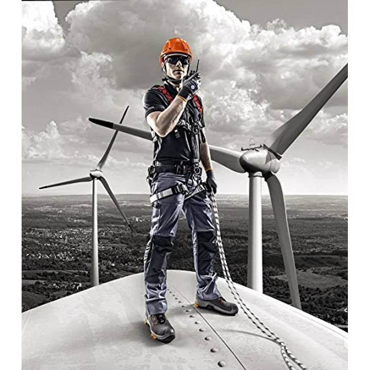 Uvex 2 Vibram S3 HI HRO SRC 65222, Schutzschuhe aus wasserabweisendem Narbenleder mit durchtrittsicherer Zwischensohle, Größe 52 EU – Bild 3