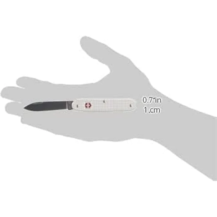 Victorinox ALOX silber gerippt Freizeitmesser – Bild 3