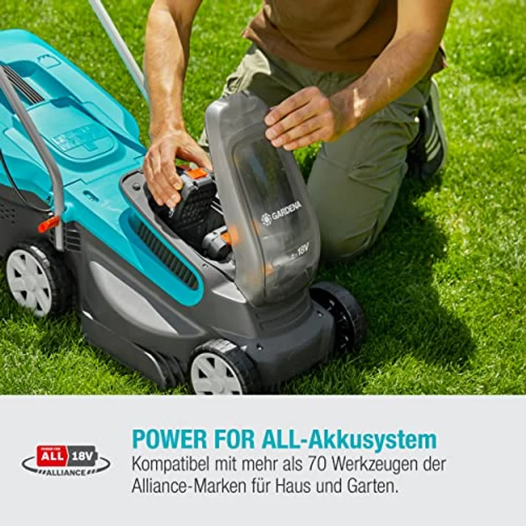 GARDENA Akkurasenmäher PowerMax 32 36V P4A solo 32 cm Schnittbreite ohne Akku und Ladegerät – Bild 3