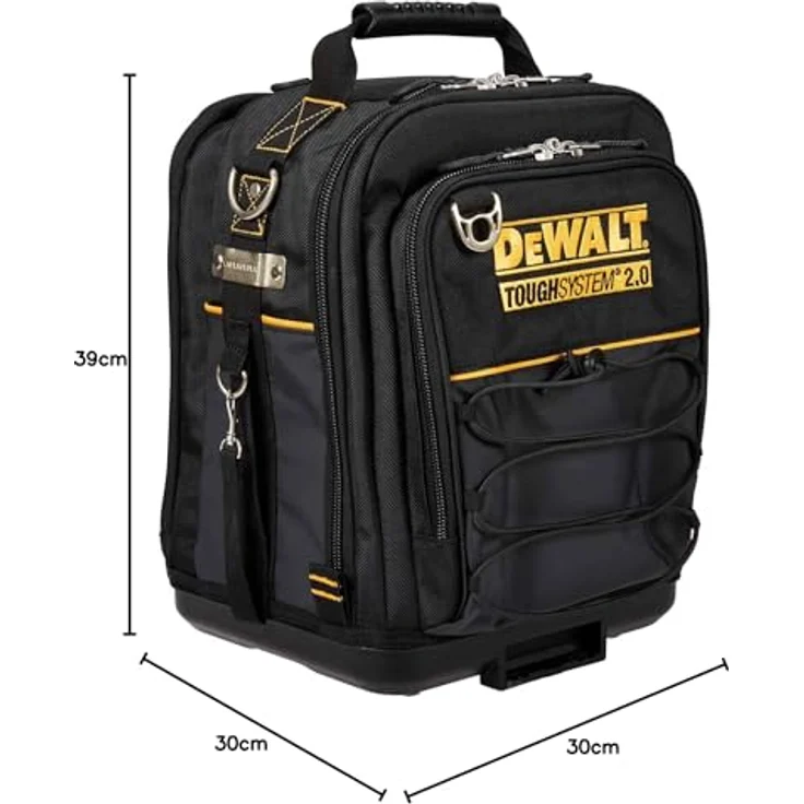 Dewalt 28 cm Toughsystem Werkzeugtasche DWST83524-1, robuste Aufbewahrungslösung für Werkzeuge, konform mit französischen Normen – Bild 7