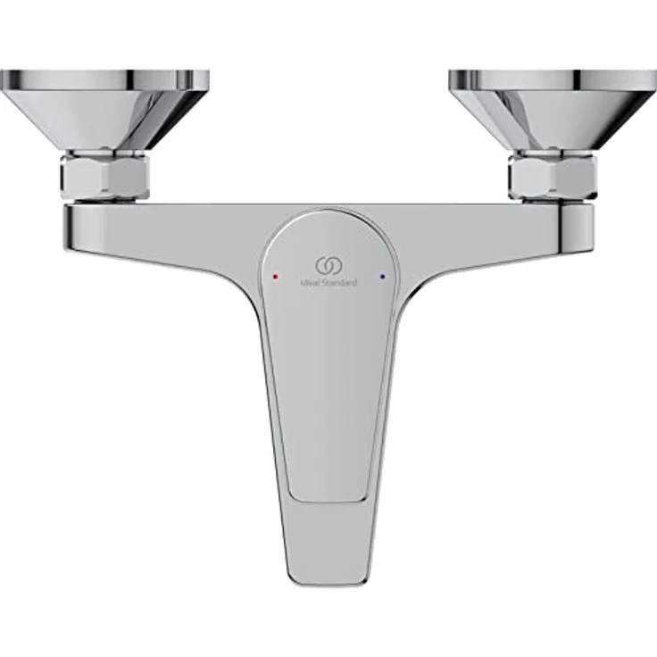 Ideal Standard Cerafine D, Badearmatur Aufputz Chrom mit firmaFlow Kartusche und Heißwassertemperaturbegrenzer – Bild 3