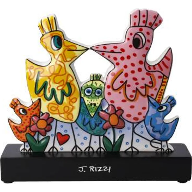 Figur - -'-'Our Colorful Family-'-' Bunt James Rizzi Goebel 26102881