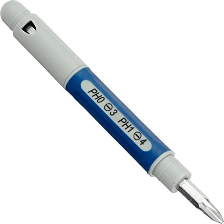 Pocket Precision Pen Screwdriver Display PH0-PH1 48 Pcs