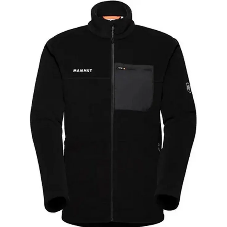 Mammut Fleecejacke Mammut Innominata ML Jacket Herren Fleecejacke 1014 04380 0001, Polartec® Thermal Pro® Fleece, schwarz