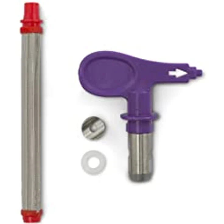 WAGNER Airless Trade Tip 3 Fine Finish Düse 408, langlebige Düse mit optimaler Zerstäubung im Niedrigdruckbereich, lila gekennzeichnet – Bild 2