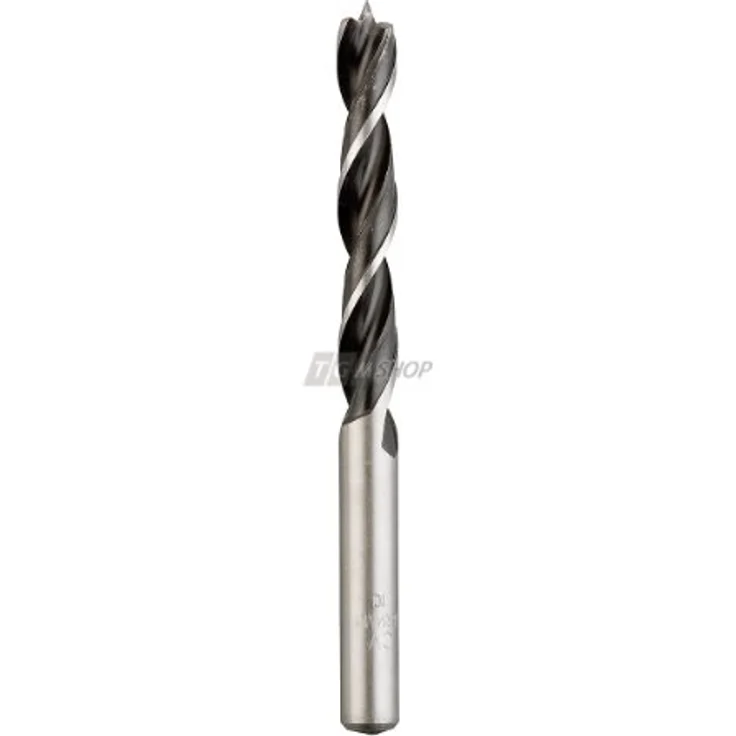 KWB Holz-Spiralbohrer 17 mm, Gesamtlänge 160 mm, mit Zentrierspitze und Schulterschneider, schwarz, für präzise Bohrungen in Weich- und Hartholz – Bild 2