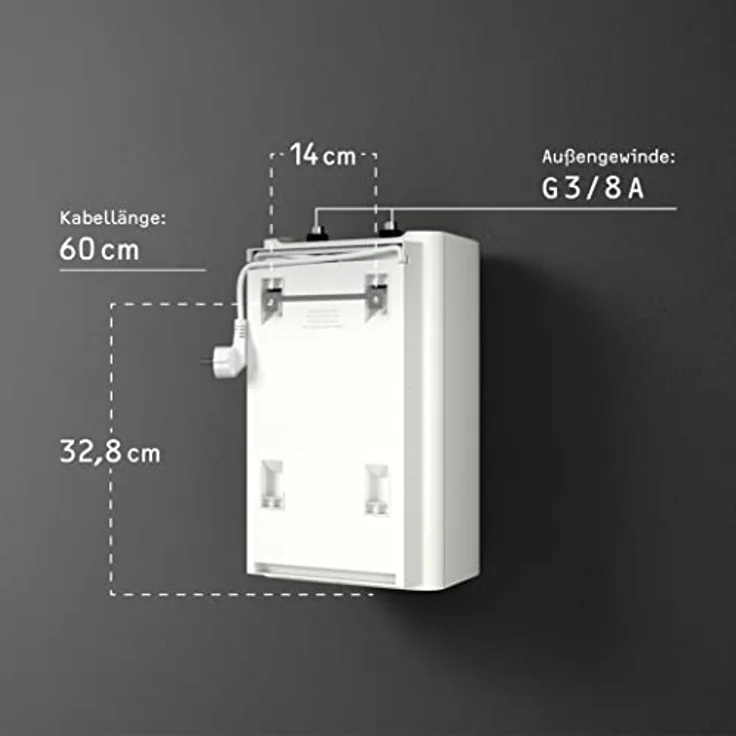 STIEBEL ELTRON SNU 5 Plus 1 kW, Untertischboiler 5 Liter Niederdruck, antitropf- und thermostop-Funktion, kompakt, Made in Germany, 230V – Bild 5