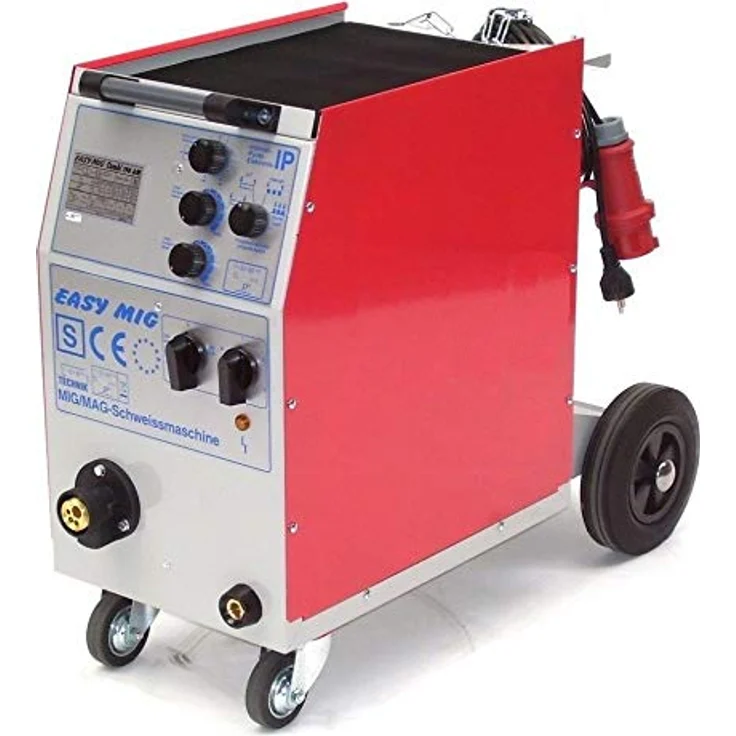 Apex Schutzgasschweißgerät MIG 190 AM Kombi 230/400V Schweißmaschine - MADE IN GERMANY, synergische Anlage für MIG/MAG Schweißen, schwarz – Bild 3