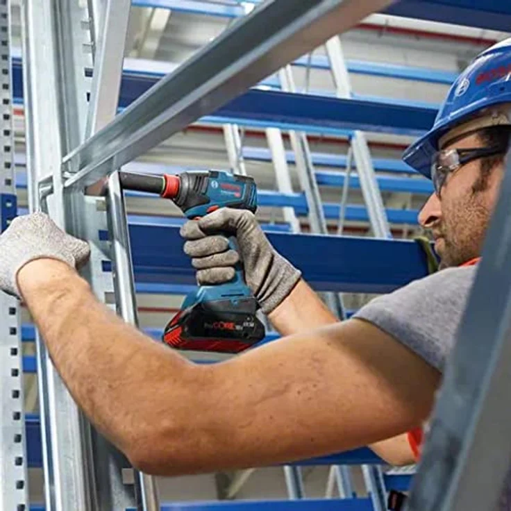 Bosch Professional Akku-Drehschlagschrauber GDX 18V-200,ohne Akku ohne Ladegerät L-Boxx – Bild 2