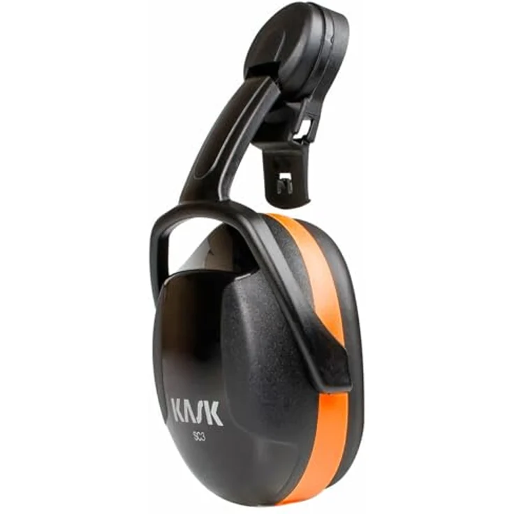 Kask Gehörschutzmuscheln SC3, Helmkapsel schwarz/orange, 27 dB – Bild 2