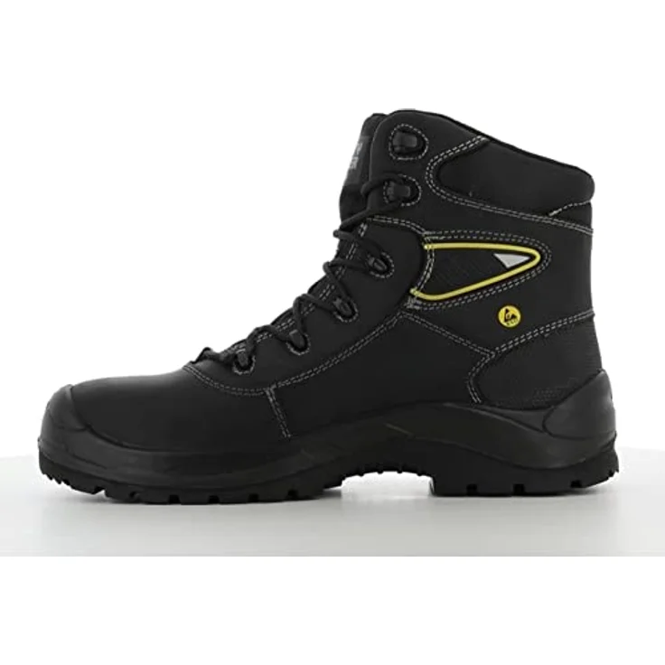 SafetyJogger Basalt S3, Sicherheitsstiefel für harte Arbeitsbedingungen, wasserdicht, atmungsaktiv, schwarz – Bild 5