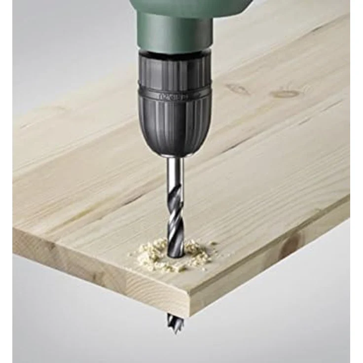kwb CV Holzbohrer-Set – Holz-Spiralbohrer für Hartholz und Weichholz, 8-teilig, Ø 3 – 10 mm. – Bild 3