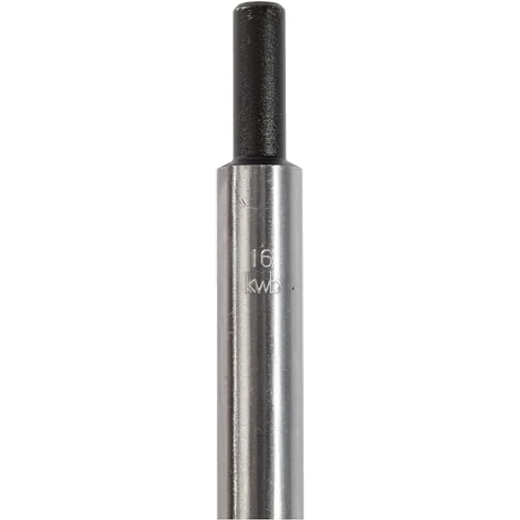 kwb Holz-Spiralbohrer 16 mm, extra lang 400 mm mit Zentrierspitze und Vorschneidern, schwarz, Industriequalität – Bild 7