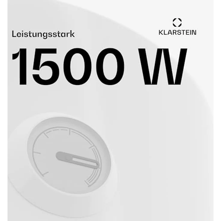 Klarstein ENDURAHEAT MAX 30 Warmwasserspeicher, 30 Liter, 1500W, max. 75°C, platzsparendes Design – Bild 6