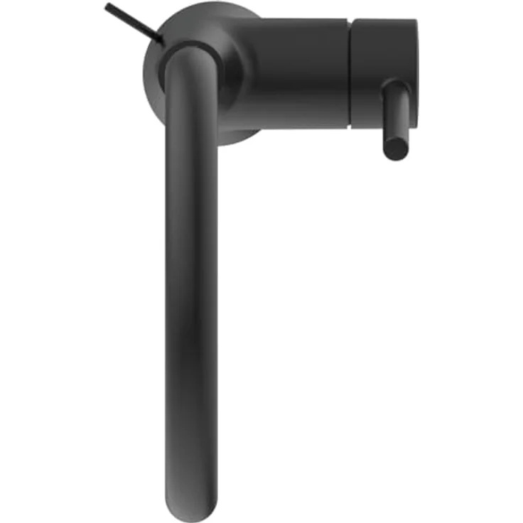 Ideal Standard BC195XG Ceraline Waschtischarmatur mit Ablauf, hoher Auslauf, 360° schwenkbar, Wassersparend, Schwarz (Silk Black) – Bild 3