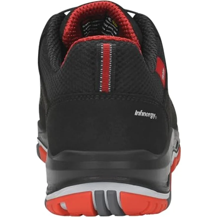 Elten Sicherheitssandale ALAN XXTP black-red Easy ESD S1PS, atmungsaktiv, Gr. 40 – Bild 5