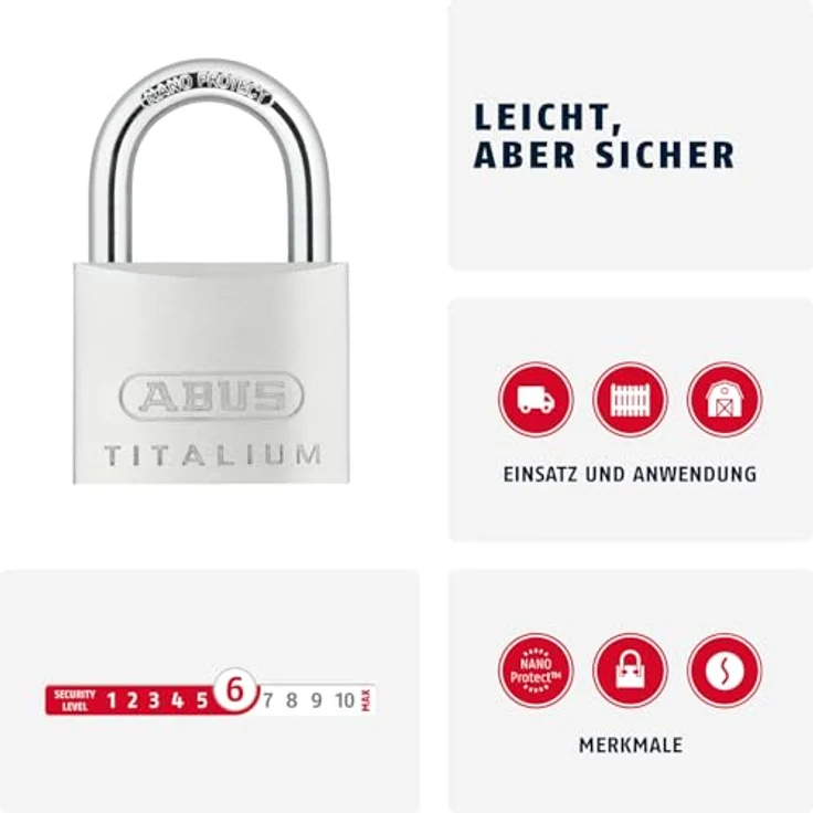 Abus 64TI-50 Titalium – Bild 3