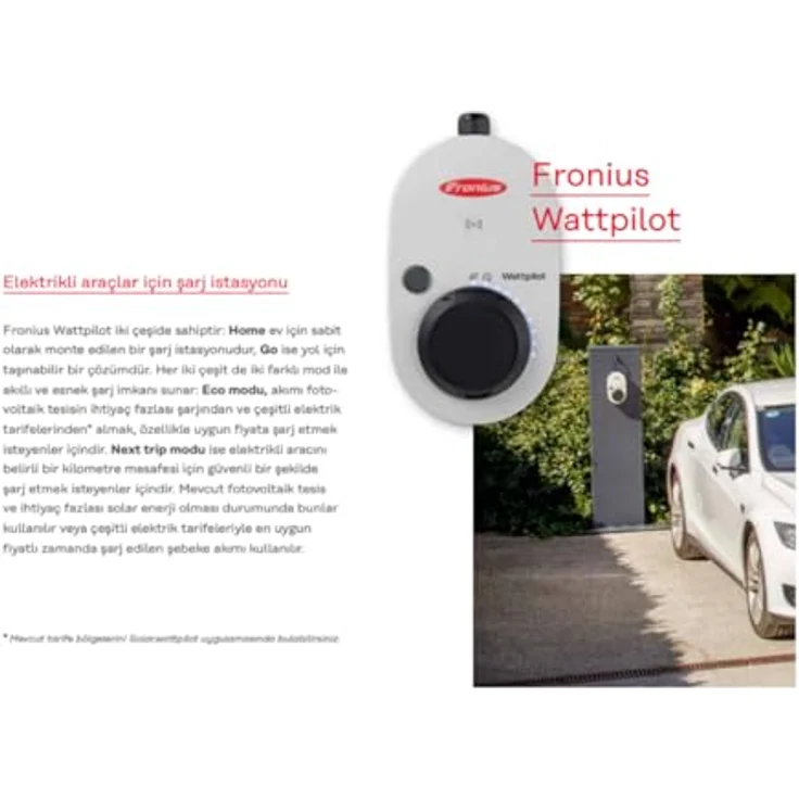 Fronius Elektroauto Ladestation Wattpilot Go 22 J 2 (Typ 2, 22 kW, 32 A) Transportable Wallbox - Schwarz – Bild 6