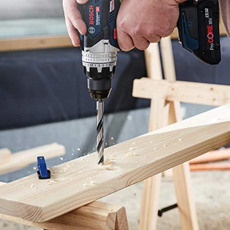 Bosch Professional HSS-Spiralbohrer PointTeQ Hex, 5er Set mit Sechskantschaft für schnelles Bohren in Metall – Bild 7